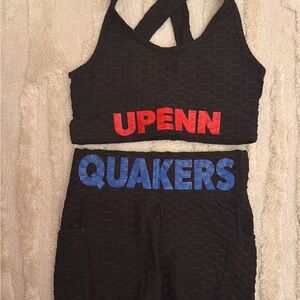 UPENN Quakers Black Sports Set